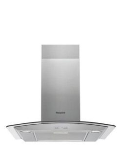 Hotpoint Phgc6.5Fabx 60Cm Chimney Cooker Hood - Stainless Steel